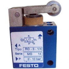 Válvula de rolete RO-3-1/4 - FESTO Válvula de rolete RO-3-1/4 - FESTO