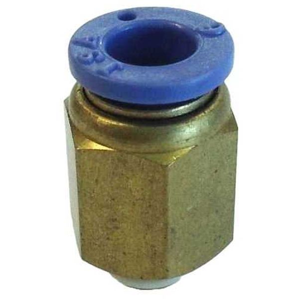 Conexão reta, rosca M5, pressão de 10bar, temperatura 0°C a +60°C, diâmetro 6mm - JSA