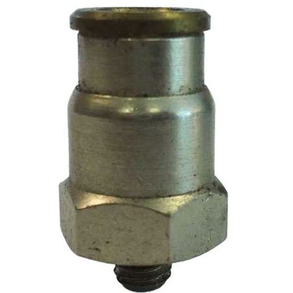 Conexão reta, rosca M5, pressão de 10bar, temperatura 0°C a +60°C, diâmetro 6mm seminova