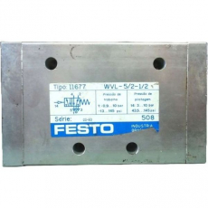 Válvula pneumática WVL-5/2-1/2 - FESTO usada