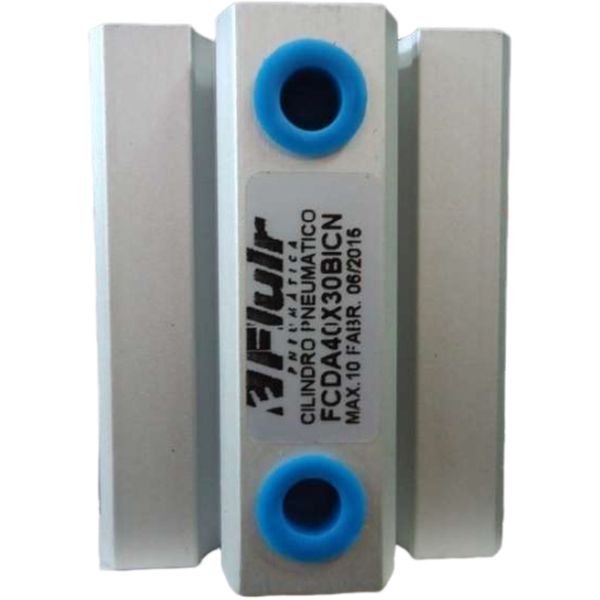 diâmetro 40mm, curso 30mm, compacto, rosca M5 interna (fêmea), dupla ação, fluido ar comprimido