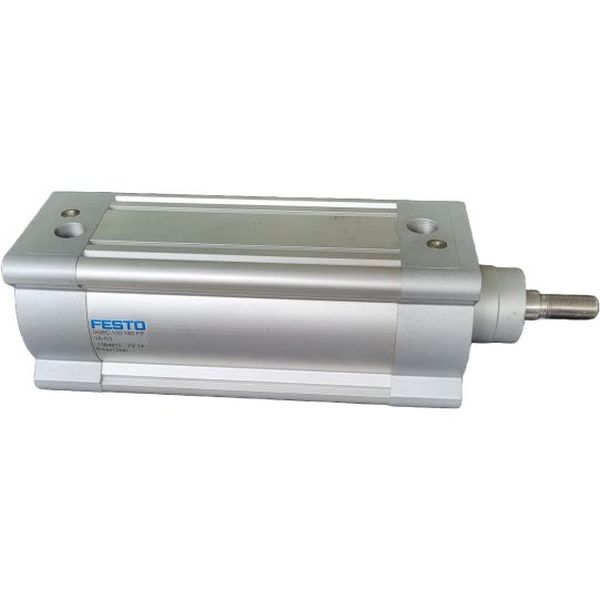 diâmetro 100mm, curso 160mm, dupla ação, amortecimento pneumático regulável de fim de curso, detecção de posição