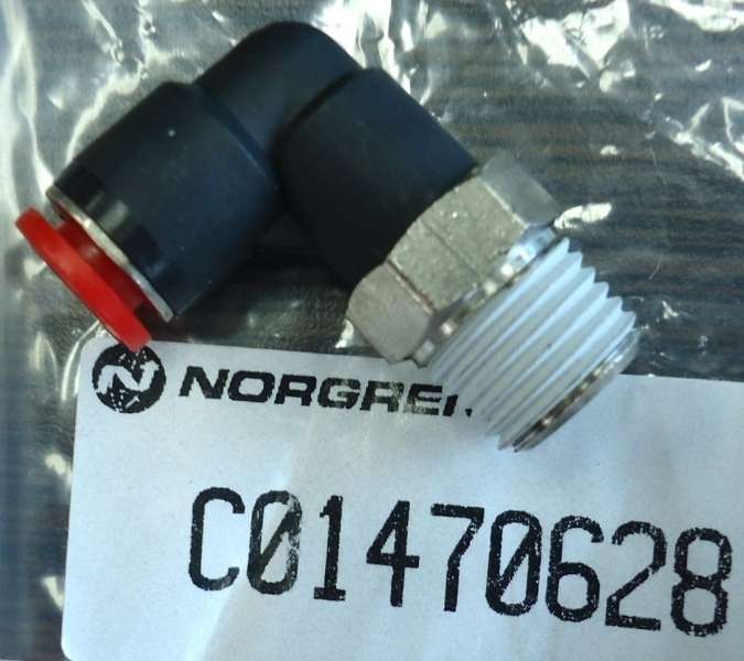 conexão roscada em L, conexão em L, conector pneumático em L, conexão L, união para tubos em L, conexão para tubos PUN e PAN, conexão pneumática, conexão instantânea, conexão rápida, conexão de engate rápido em L
