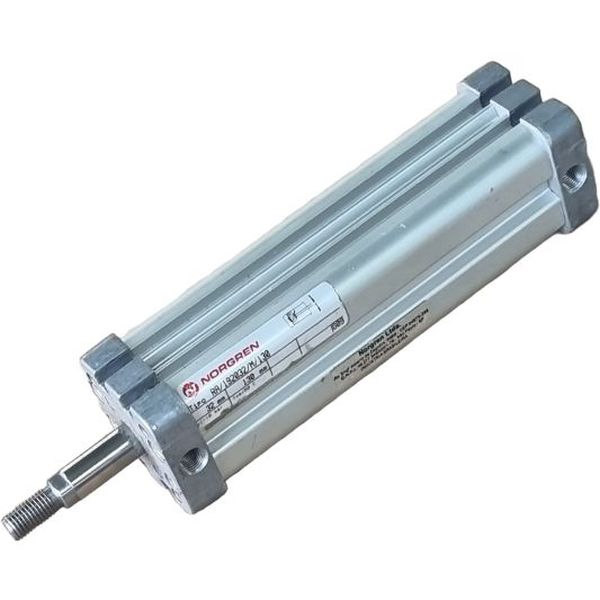 diâmetro 32mm, curso 130mm, norma ISO 21287, compacto, êmbolo magnético, dupla ação, meio ar comprimido filtrado, pressão de operação 1...10bar, conexão rosca G1/8
