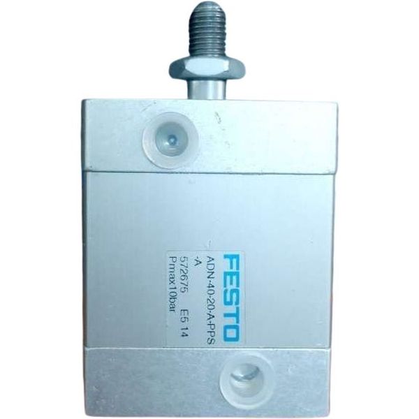 diâmetro 40mm, curso 20mm, dupla ação, rosca externa, detecção de posição, camisa liga de alumínio, vedações TPE-U