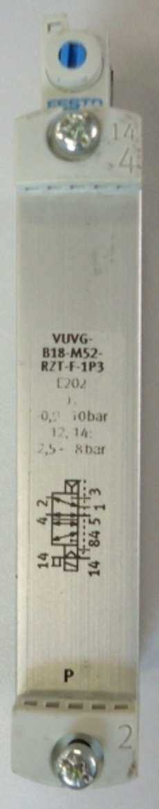 FESTO VUVGB18M52RZTF1P3 nunca foi utilizada