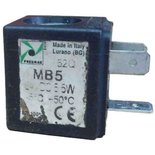 tensão 24VDC, potência 5.5W, quadrada, encapsulada, ligação elétrica com pinos