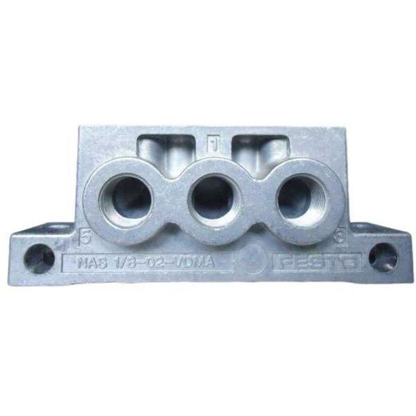 ISO 15407-1, fixação com orifício, material alumínio