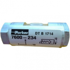 Válvula de retenção 7600-234 - PARKER