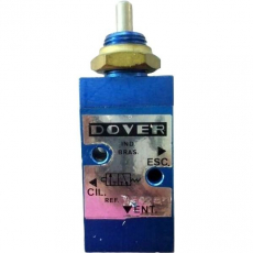 Válvula pneumática pino-mola - DOVER