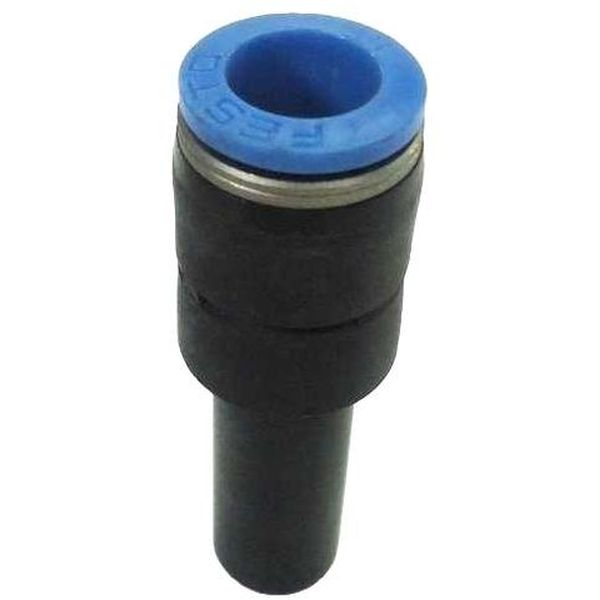 Emenda, pressão de 8 bar, temperatura de 0°C a +60°C, união reta de 10mm