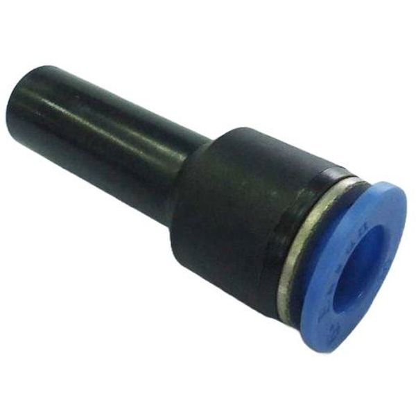 conexão instantânea para tubo de 10mm, anel de desengate azul, pressão de 8 bar, temperatura de 0°C a +60°C