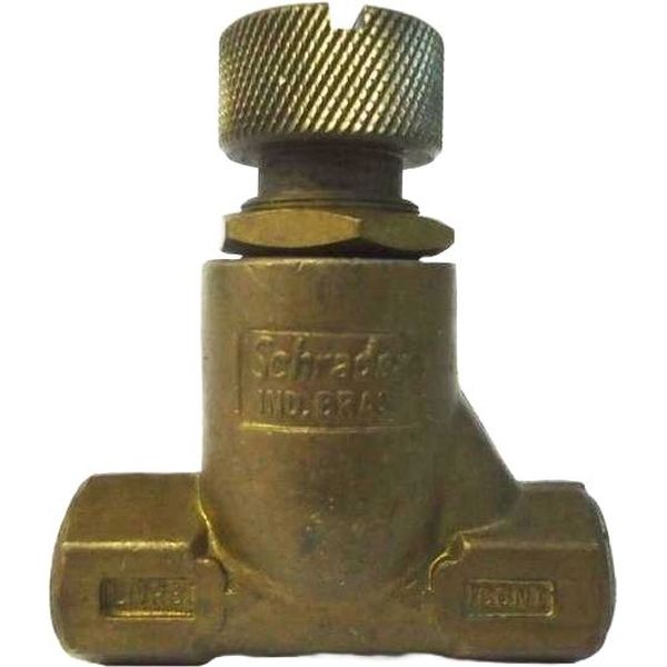 conexão rosca 1/4, ajuste parafuso, corpo latão