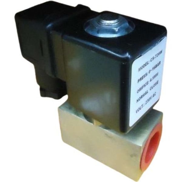 válvula 2 vias, 2 posições, conexão rosca 1/2bsp,  normalmente fechada, válvula de latão, tensão voltagem 220V. Vendida com ou sem o timer.