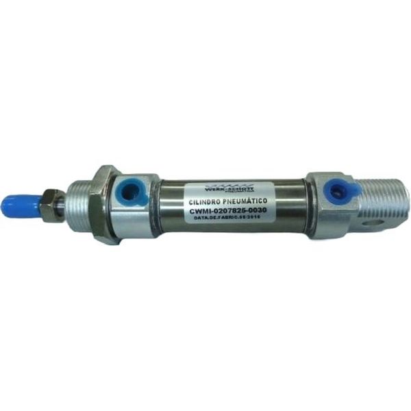 Série CWMI, diâmetro 20mm, curso 30mm, dupla ação, fluido ar comprimido

