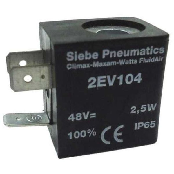tensão 48V, potência 2,5W, quadrada, encapsulada, ligação elétrica 3 pinos