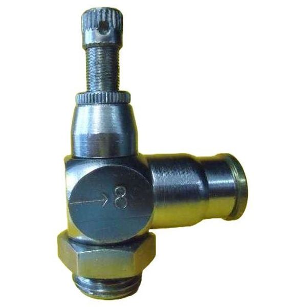 conexão de 1/4, pressão de 10bar, diâmetro de 8 mm, temperatura de -10°C a 80C