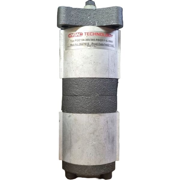 tamanho PGE104, direção de rotação horária, deslocamento 3.65 cm³/U, temperatura do óleo -25 to +95oC, vedações NBR

