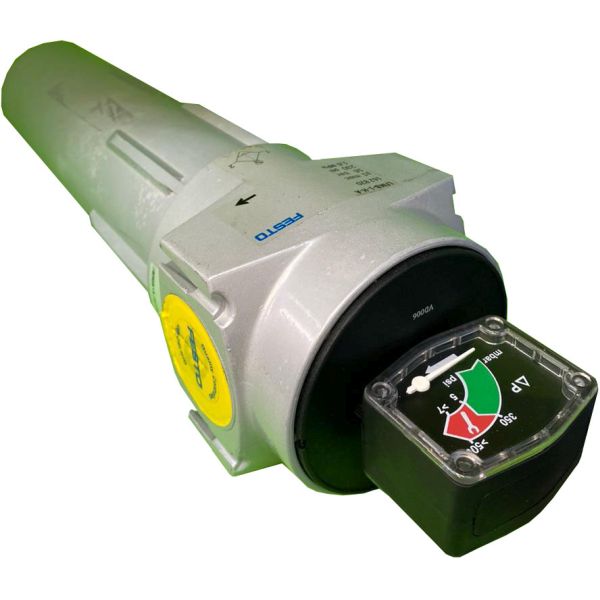  Filtro, pressão de 16bar, filtragem de 1 µm, temperatura de -10°C a +0°C - FESTO