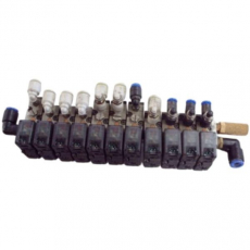 Conjunto de válvulas pneumáticas VZ1120 24VDC - SMC usado