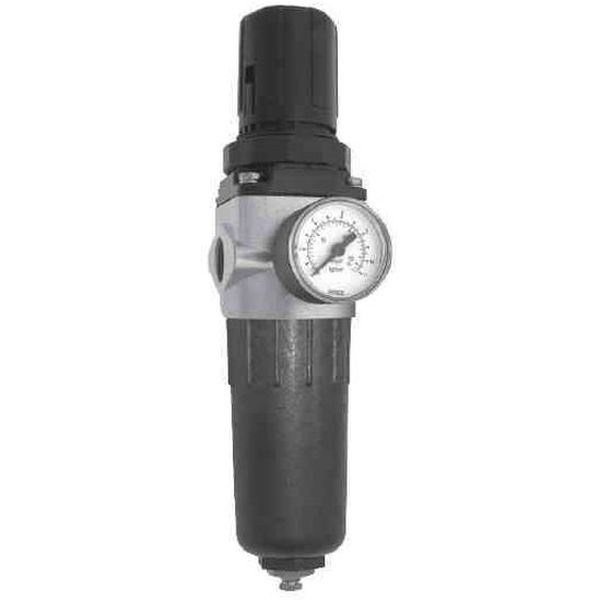 Série 322 médio, conexões  1/4, copo nylon com dreno manual, corpo alumínio, vedações Buna-N