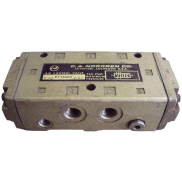 5/2 vias, duplo piloto, meio comprimido