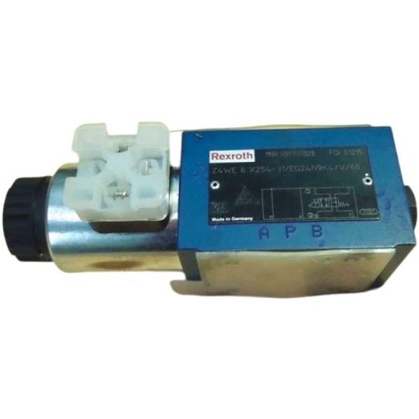 pressão máxima 350bar, 4 conexões úteis, tamanho 6,  Série 6X, 24V, com acionamento de emergência coberto, sem conector