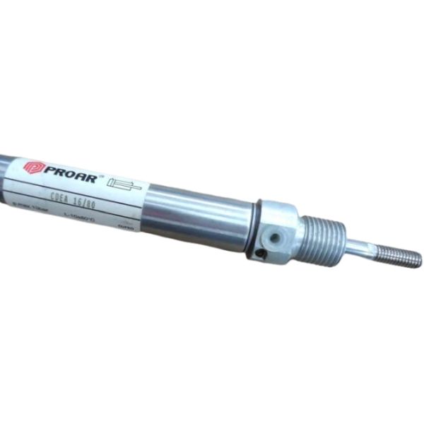 cilindro dupla ação, diâmetro 16mm, curso 80mm, cilindro normalizado 6432, cilindro mini iso
