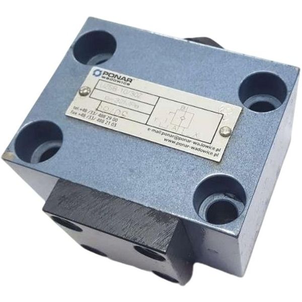 operada por piloto, tamanho 10 (NS10), fluido óleo mineral, pressão máxima de trabalho 350bar, dreno externo (Z)