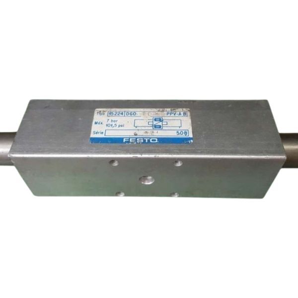 diâmetro 20mm, curso 200mm, amortecimento ajustável nas posições finais, detecção de posição