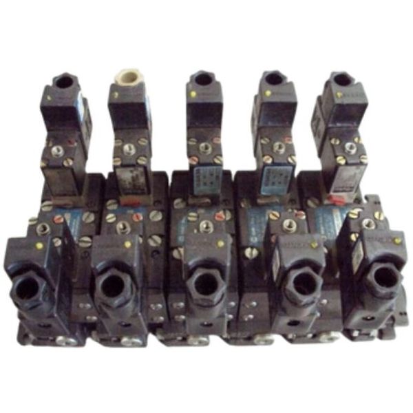 bobinas FESTO, 5 válvulas pneumáticas duplo solenóide