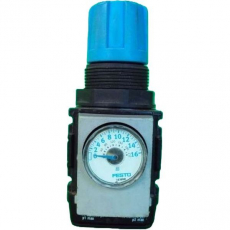 Regulador de pressão LR-M1-G1/4-10G - FESTO seminovo Regulador de pressão LR-M1-G1/4-10G - FESTO seminovo