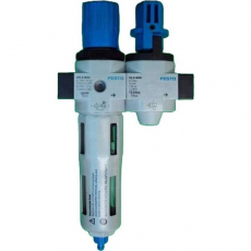 Filtro regulador LFR-D-MINI + HE-D-MINI - FESTO seminovo Filtro regulador LFR-D-MINI + HE-D-MINI - FESTO seminovo