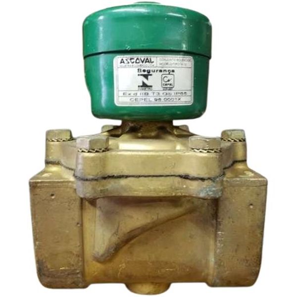 conexão 1.1/2, normalmente fechada, tensão 24Volts, corpo bronze, vedações Buna-N