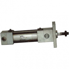 Cilindro pneumático RGAAVRF 3/4X1-O-E com flange - PHD usado Cilindro pneumático RGAAVRF 3/4X1-O-E com flange - PHD usado