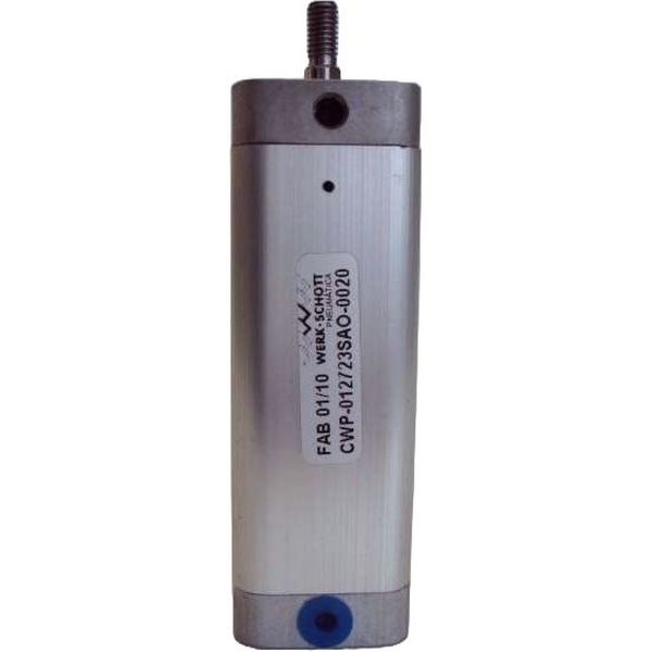 cilindro compacto, cilindro ISO, diâmetro 12mm, curso 20mm, cilindro dupla ação, fluido ar comprimido