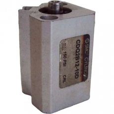 Cilindro pneumático CDQ2B12-10D 12X10 - SMC usado
