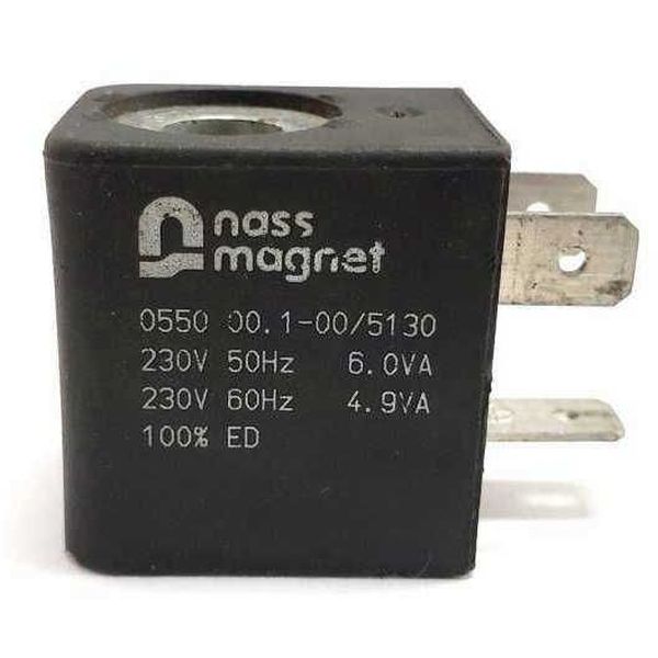 tensão de 230V 50Hz 6.0VA, 230V 60Hz 4.9VA, 100%ED, encapsulada, 3 pinos