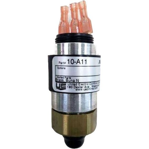 pressostato Spectra 10 miniatura, 10-150PSI 0.7-10.3BAR, 1 saída SPDT, terminais push-on 0,11''