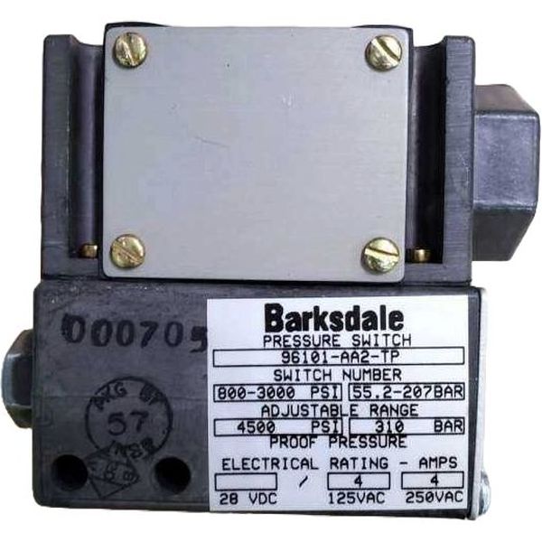 BARKSDALE <br />
96101AA2TP <br />
800-3000 PSI 55.2-207 BAR
