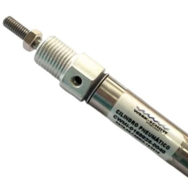 Série CWMI, diâmetro 16mm, curso 40mm, dupla ação, fluido ar comprimido
