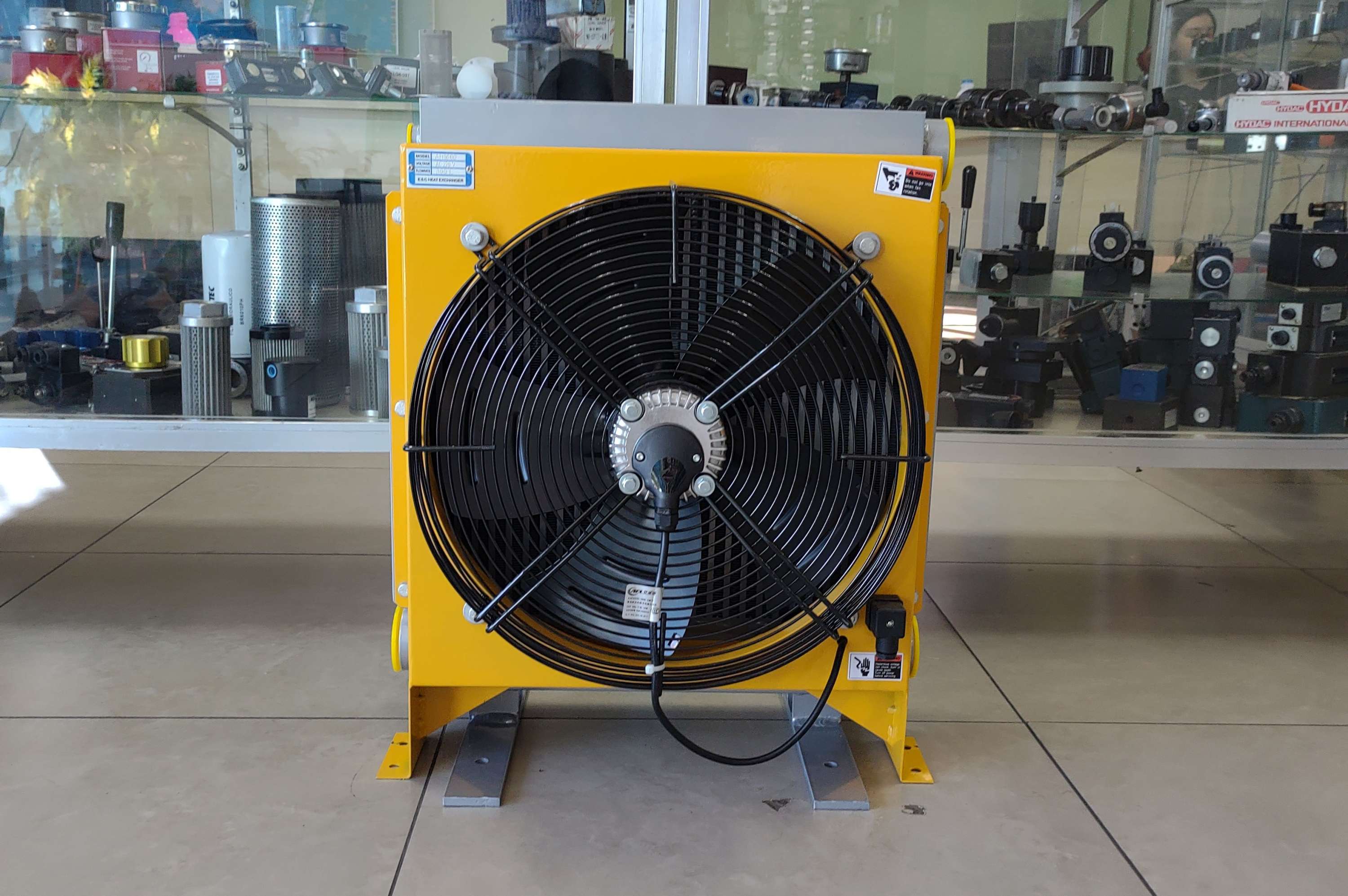 trocador de calor, radiador, resfriador hidráulico, permutador de calor, resfriamento do óleo hidráulico, refrigerador industrial