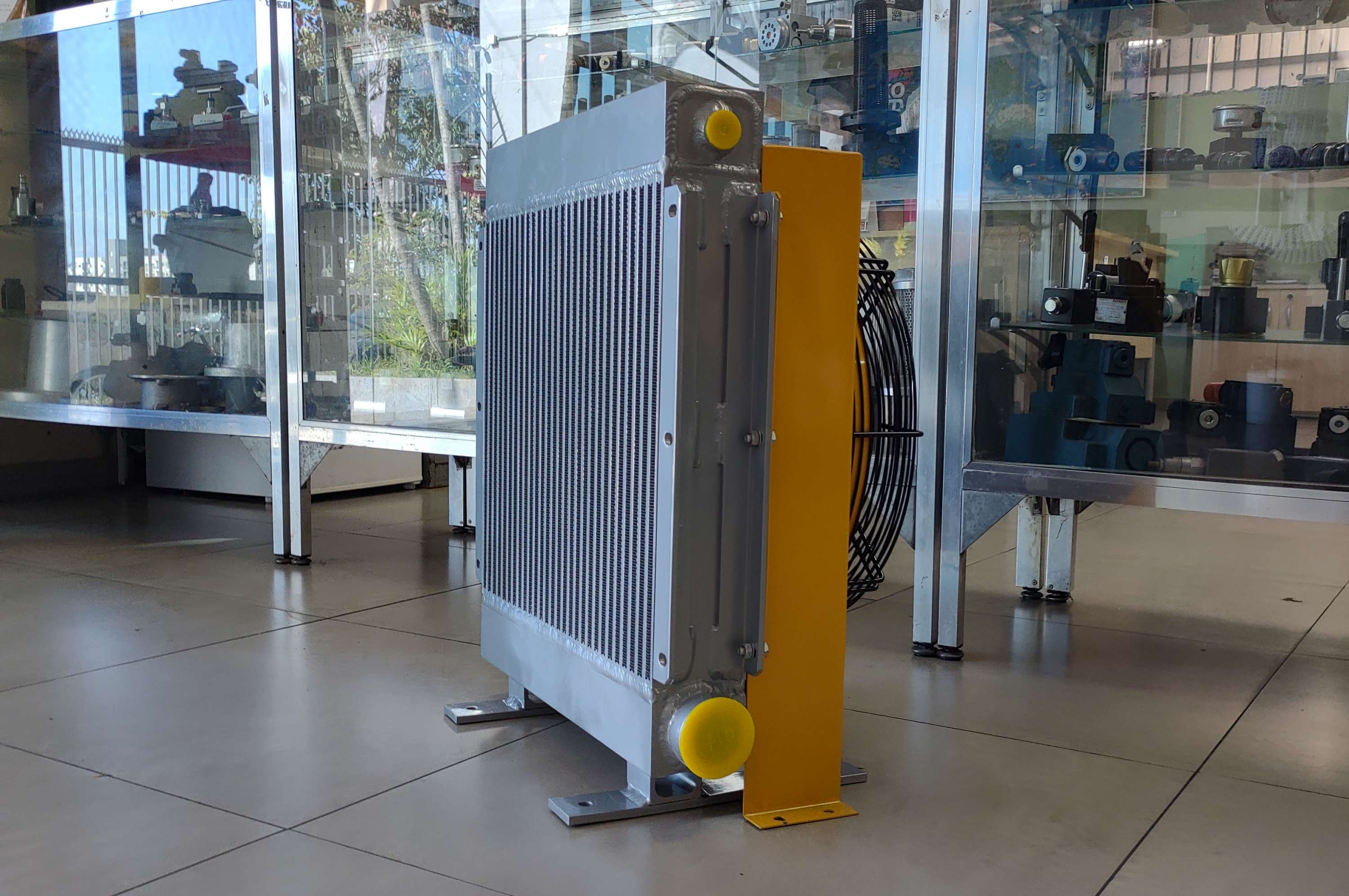 trocador de calor, radiador, resfriador hidráulico, permutador de calor, resfriamento do óleo hidráulico, refrigerador industrial