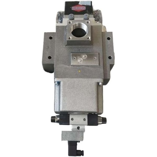 3/2 vias, conexão G1.1/2, conexão G2, acionamento solenóide, pressão 2...8bar, com acessório silenciador de alta eficiência 001672 