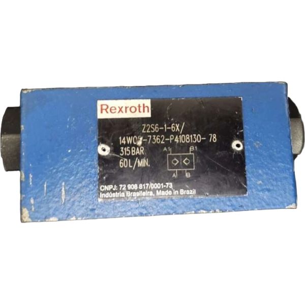 marca: REXROTH <br/>
modelo: Z2S616X14W0 <br/>
estado: seminova