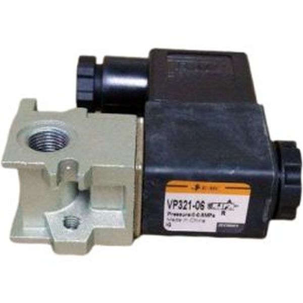 3/2 vias, NF,  conexão 1/8, acionamento solenóide, controle simples, pressão máxima 1.2MPa